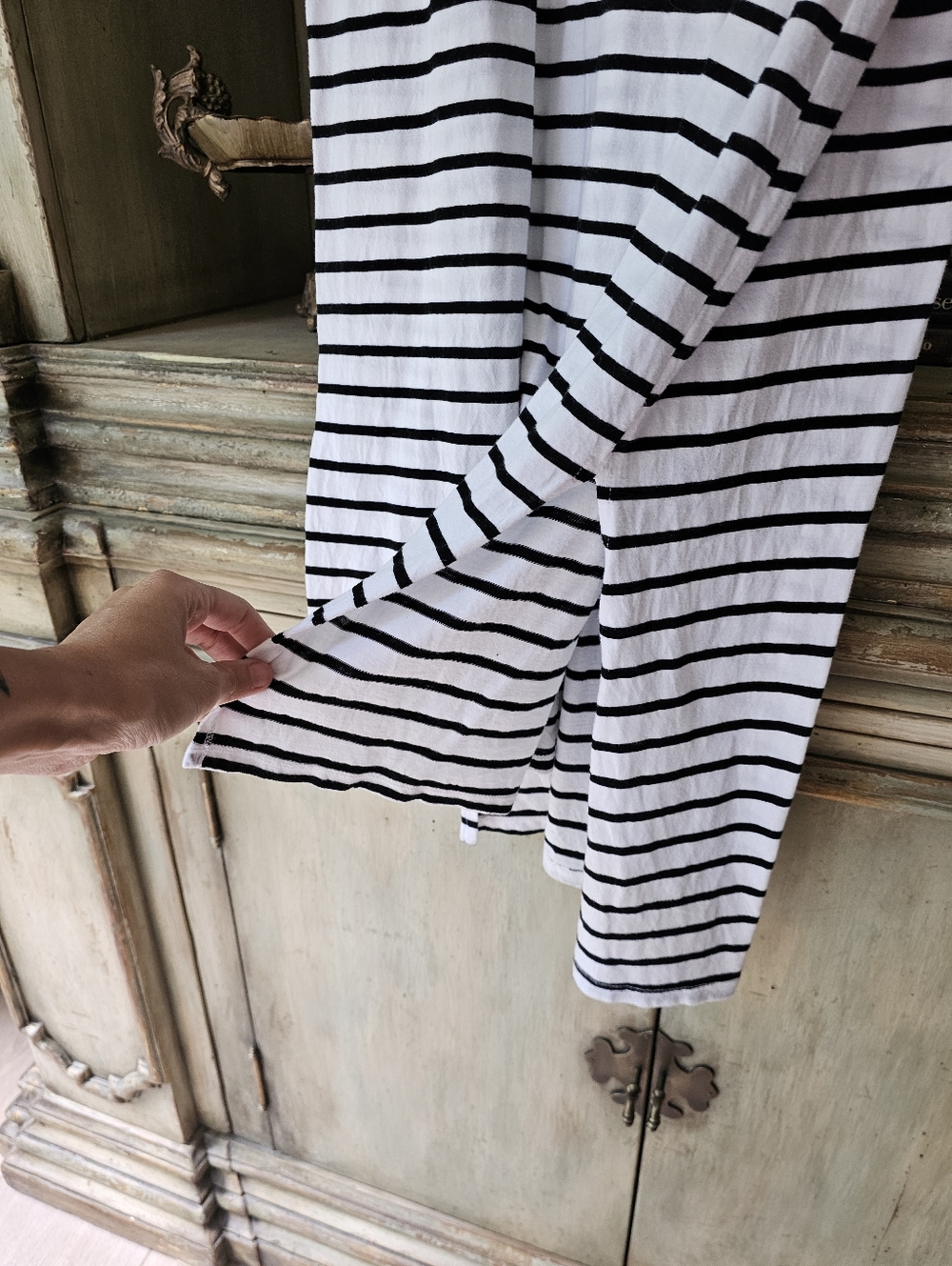 Anthropologie x Electric & Rose Skyler Rib Knit Striped Midi Dress - Picture 5 of 8